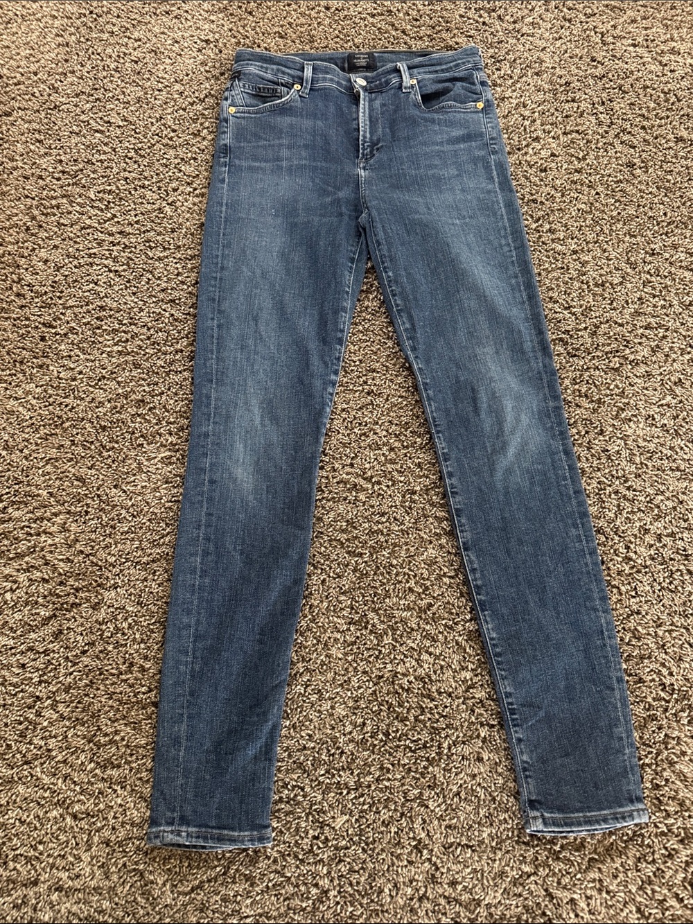 Women’s Citizens of Humanity Skinny Jeans Dark Blue Jeans